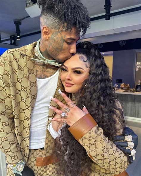 blueface gf|Blueface and Jaidyn Alexis Get Engaged 